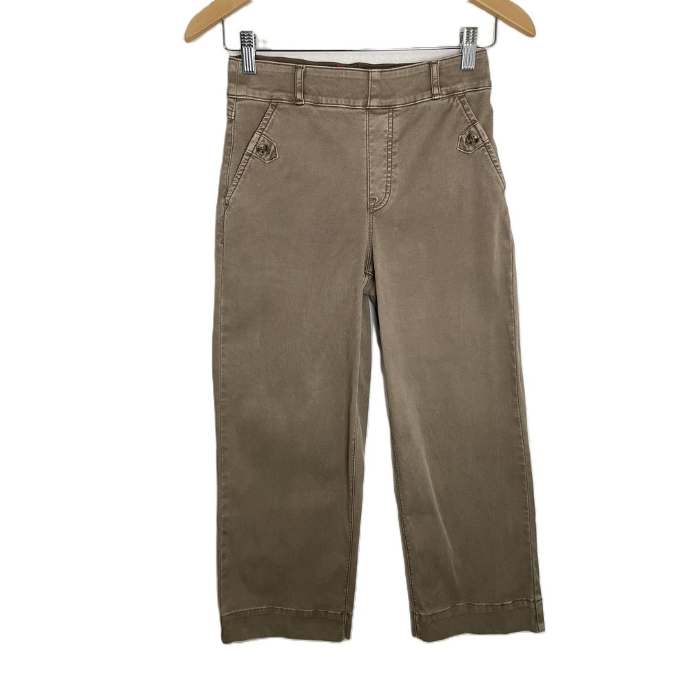 SPANX Petite Pants Size Small‎ Taupe Straight Leg Utility Stretch